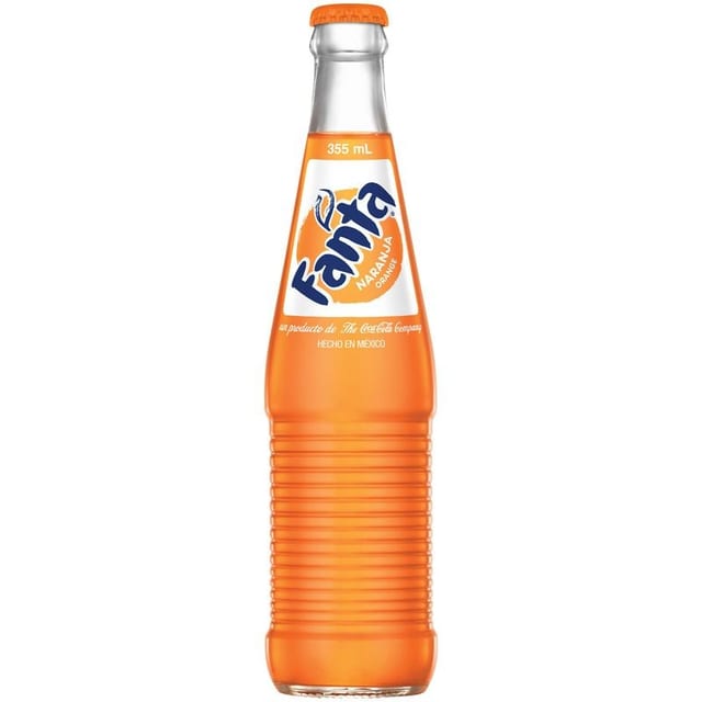 Glass Bottle Fanta.