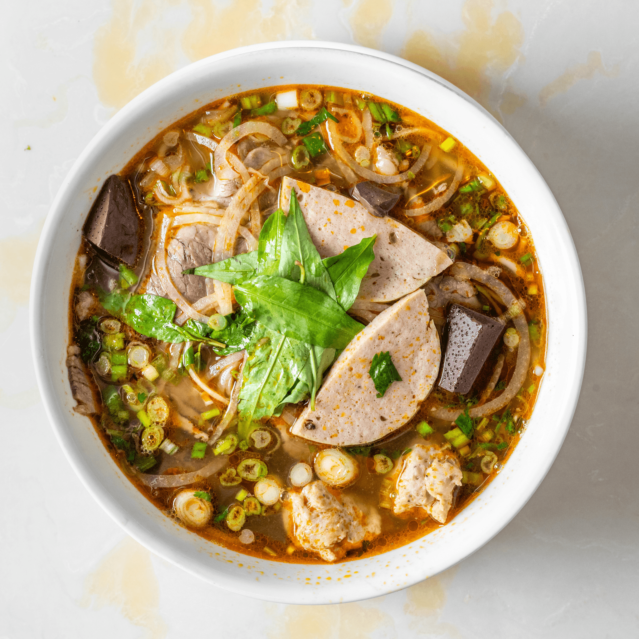 P5. Spicy Beef Noodles Soup / Bún Bò Huế.