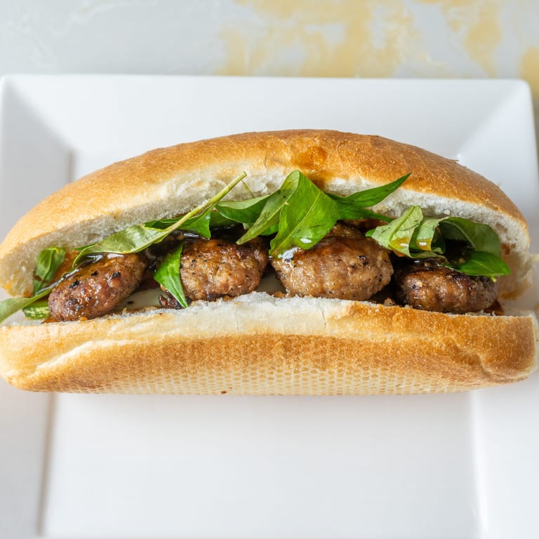 Delicious Banh Mi Sandwiches